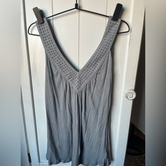 Michael Kors Gray Studded Dress - Picture 1 of 6